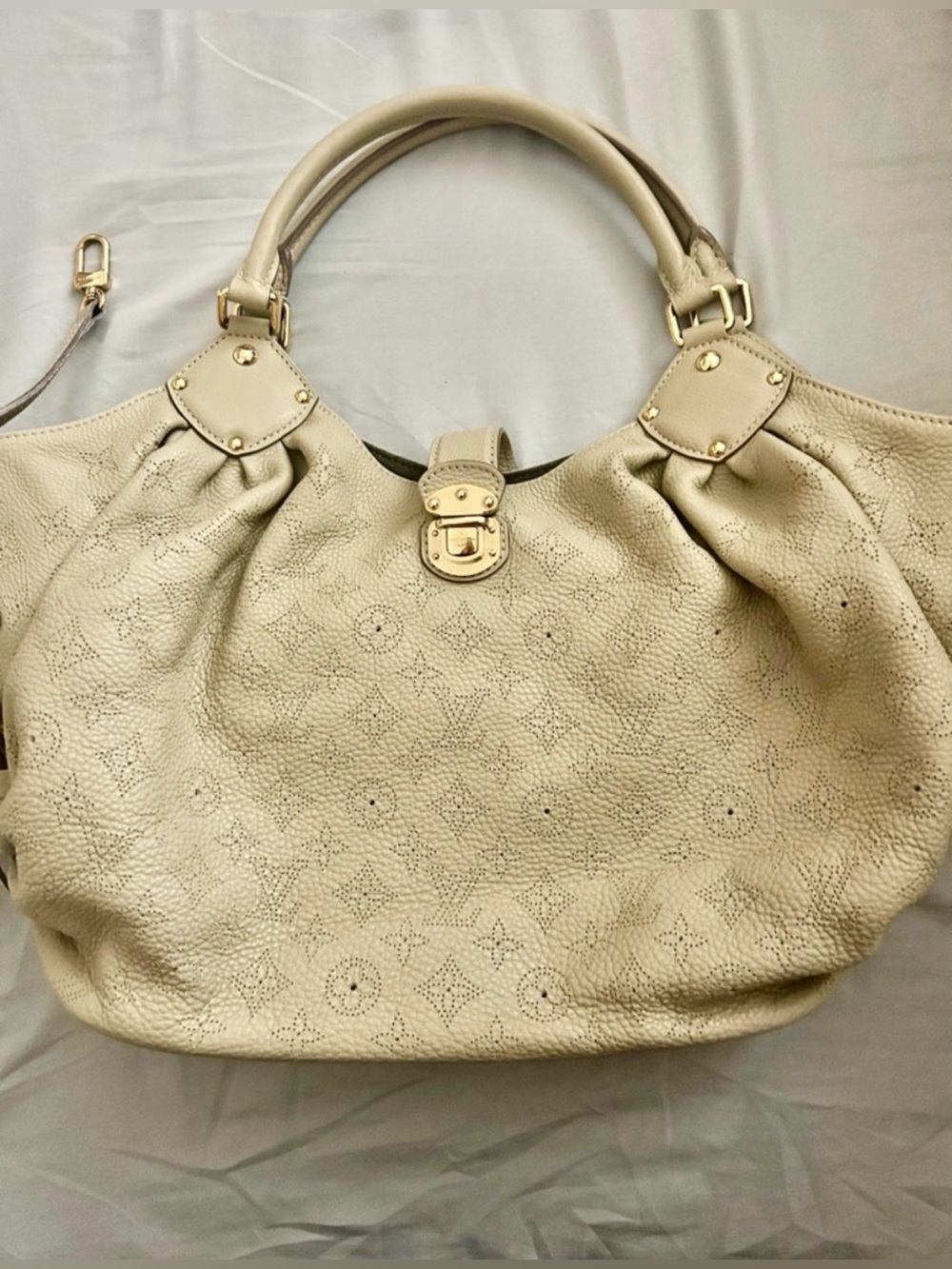 Authentic Louis Vuitton “Mahina” Shoulder Bag - Large. Excellent Condition!